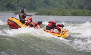 white water rafting Uganda