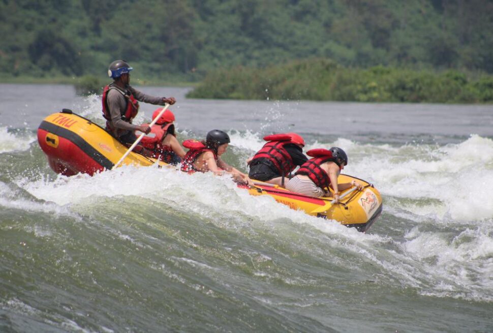 white water rafting in Uganda